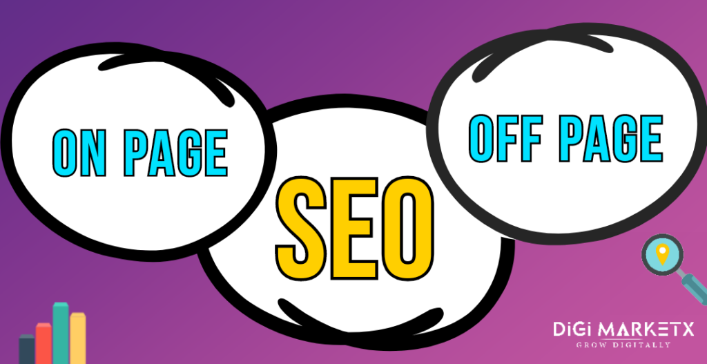difference between on page and off page seo