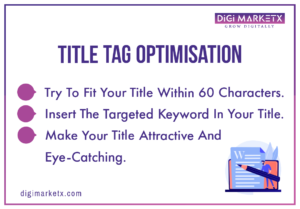 Title tag optimisation tips for on-page SEO